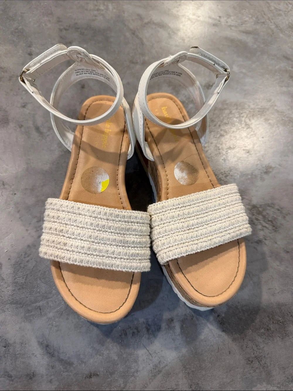 Little Girls Summer Wedge